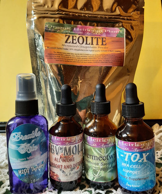 PROTOCOL THREE-EBV/MOLD, Herbal Detox, Epstein Barr Virus, Mold Toxicity, Herpes Viruses