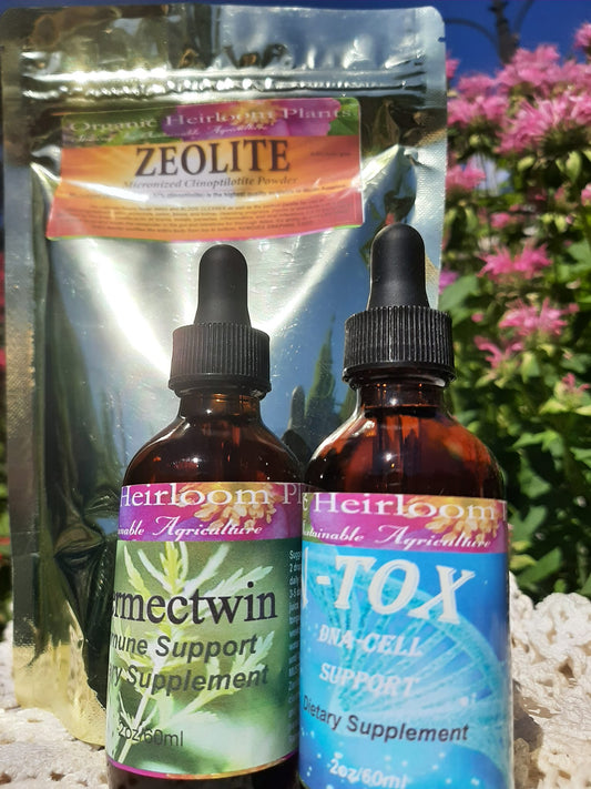 PROTOCOL ONE-Heavy Metals Detox, Parasite Cleanse, Pineal Gland De-crystalization