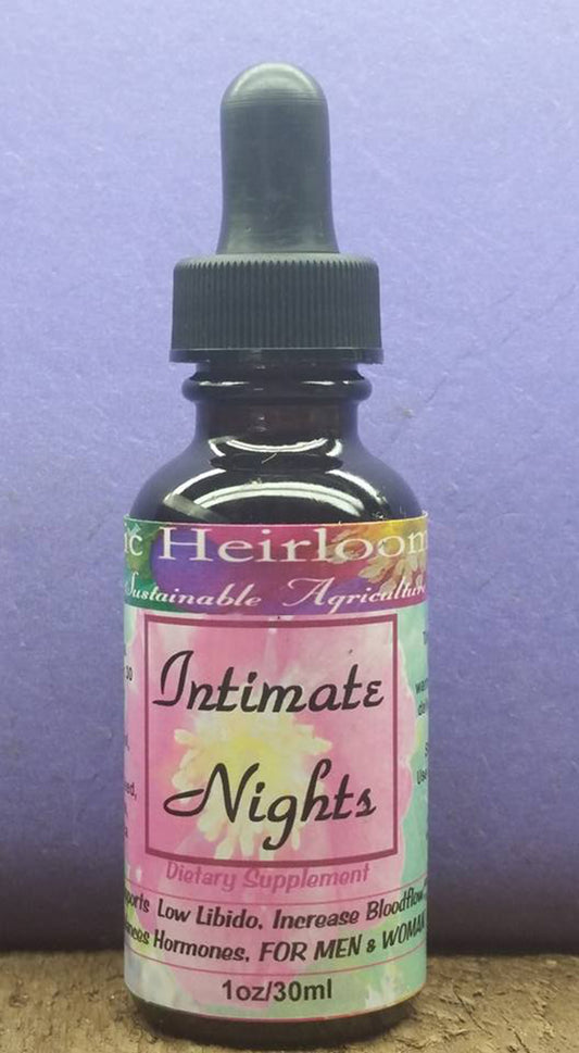 INTIMATE NIGHTS-Herbal Tincture-Menopause-Low Libido-Hormone Balance