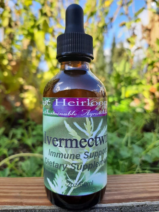 IVERMECTWIN-Herbal Tincture-Herbal Alternative to Ivermectin-Immune Support-Dietary Herbal Supplement