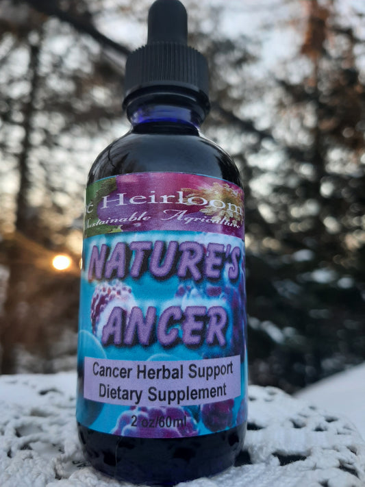 CANCER, Herbal Tincture, Herbal Remedy, Nature's Ancer, Cancer Natural Remedy, Herbal Cancer Tincture