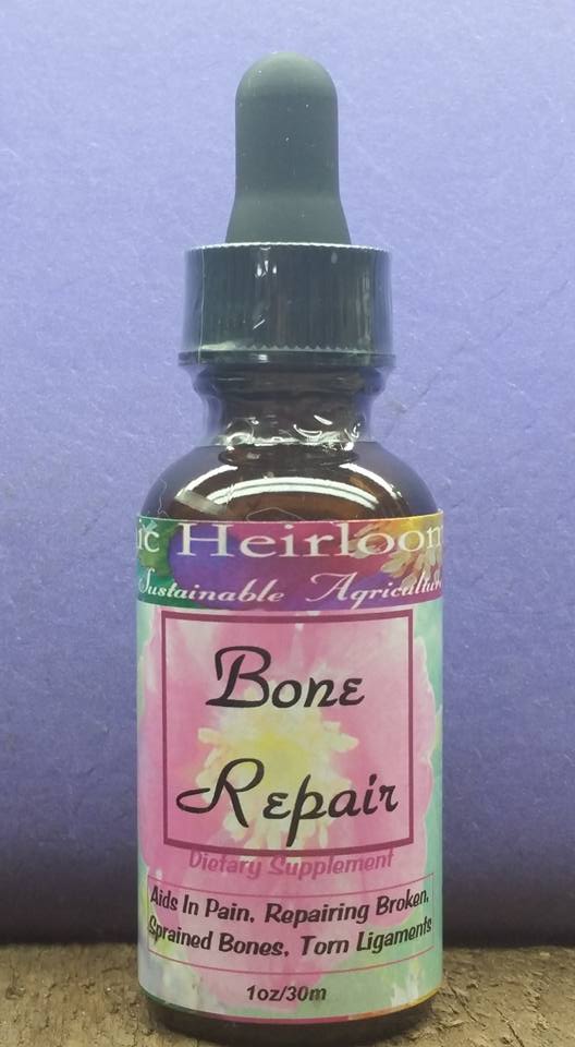 BONE REPAIR, Herbal Tincture, Broken Bones, Sprains, Torn Ligaments