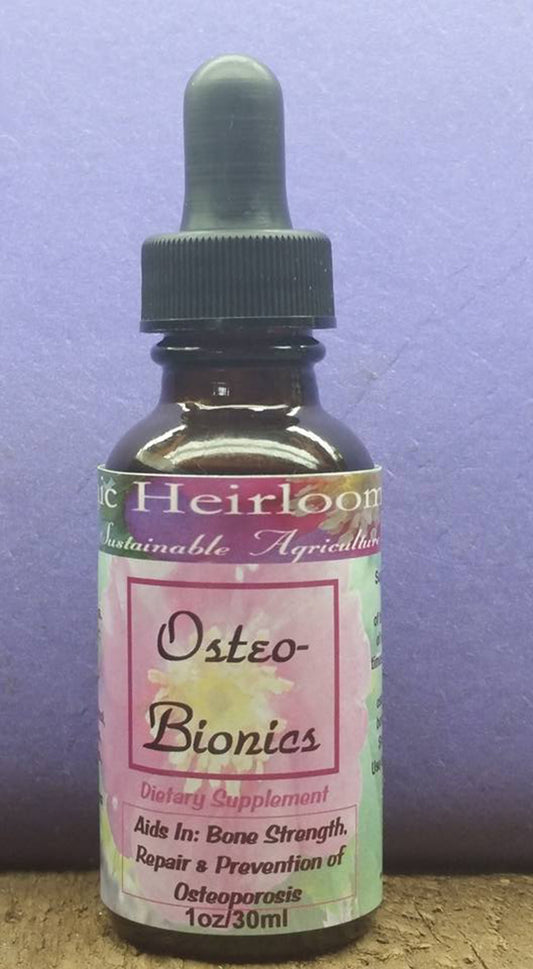 OSTEO-BIONICS, Herbal Tincture, Osteo-porosis Remedy, Bone Strengthening